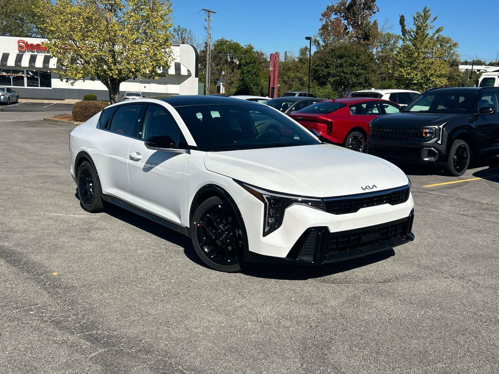 New 2027 Snow White Pearl Kia GT-Line image 1