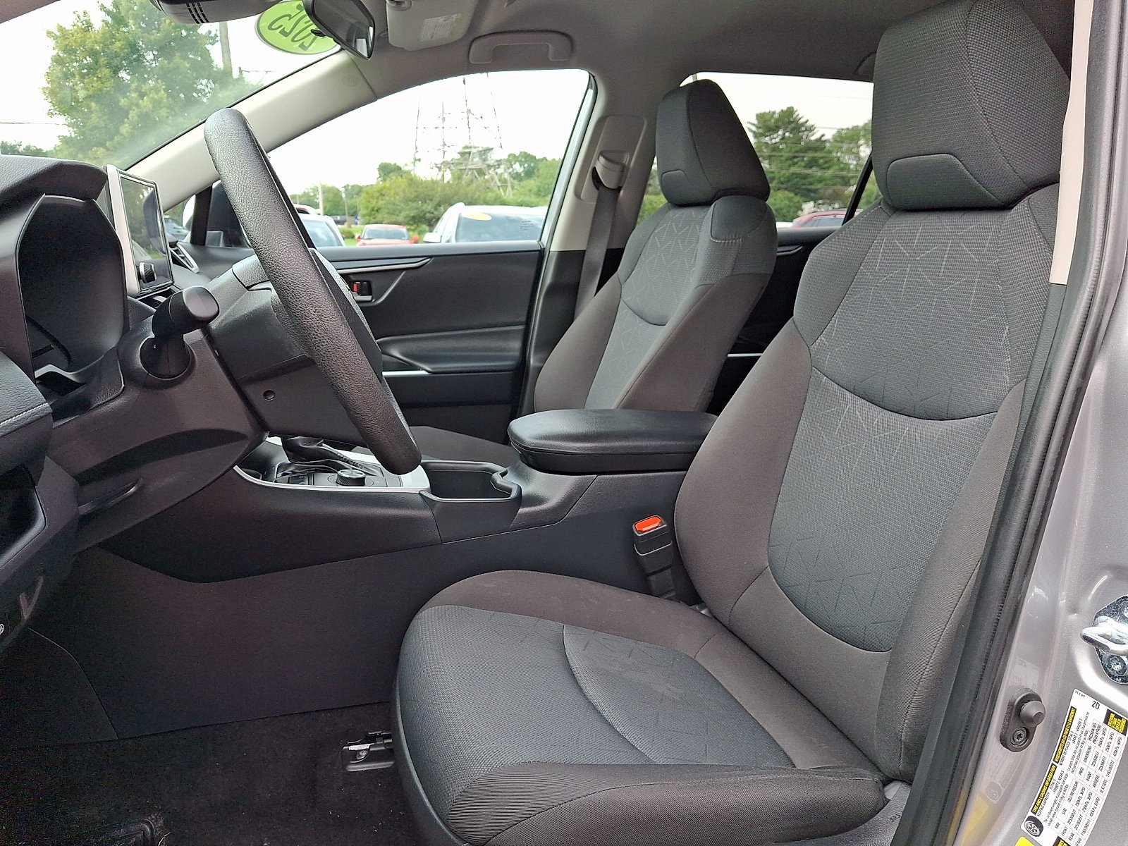 Used 2025 Silver Sky Metallic Toyota Hybrid XLE image 12