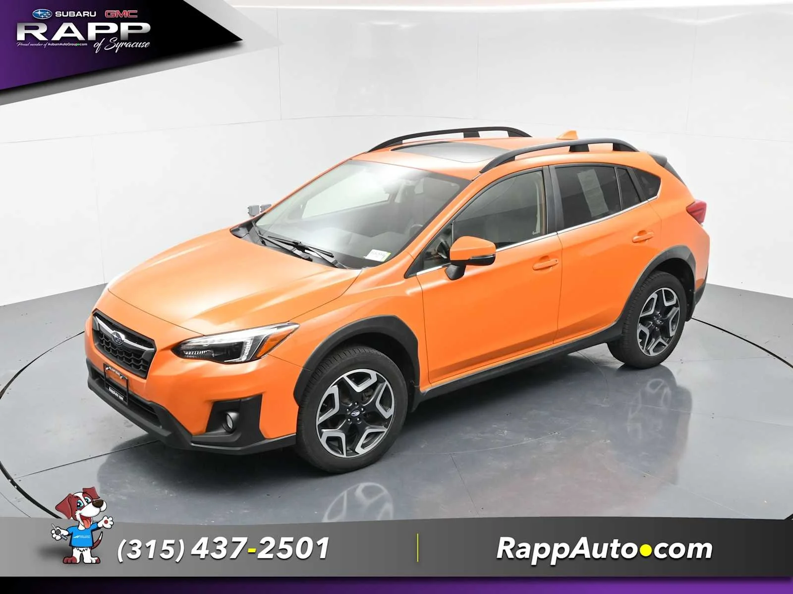 Used 2019 Sunshine Orange Subaru Limited image 2