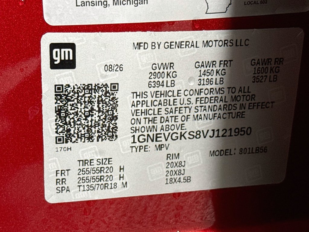 New 2027 Radiant Red Tintcoat Chevrolet LT image 33