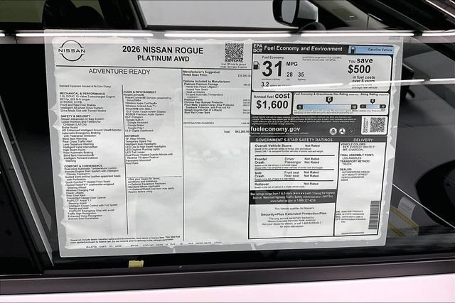 New 2026 Everest White Nissan Platinum image 39