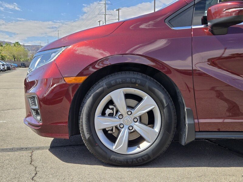 Used 2018 Deep Scarlet Pearl Honda EX-L AUTO image 9