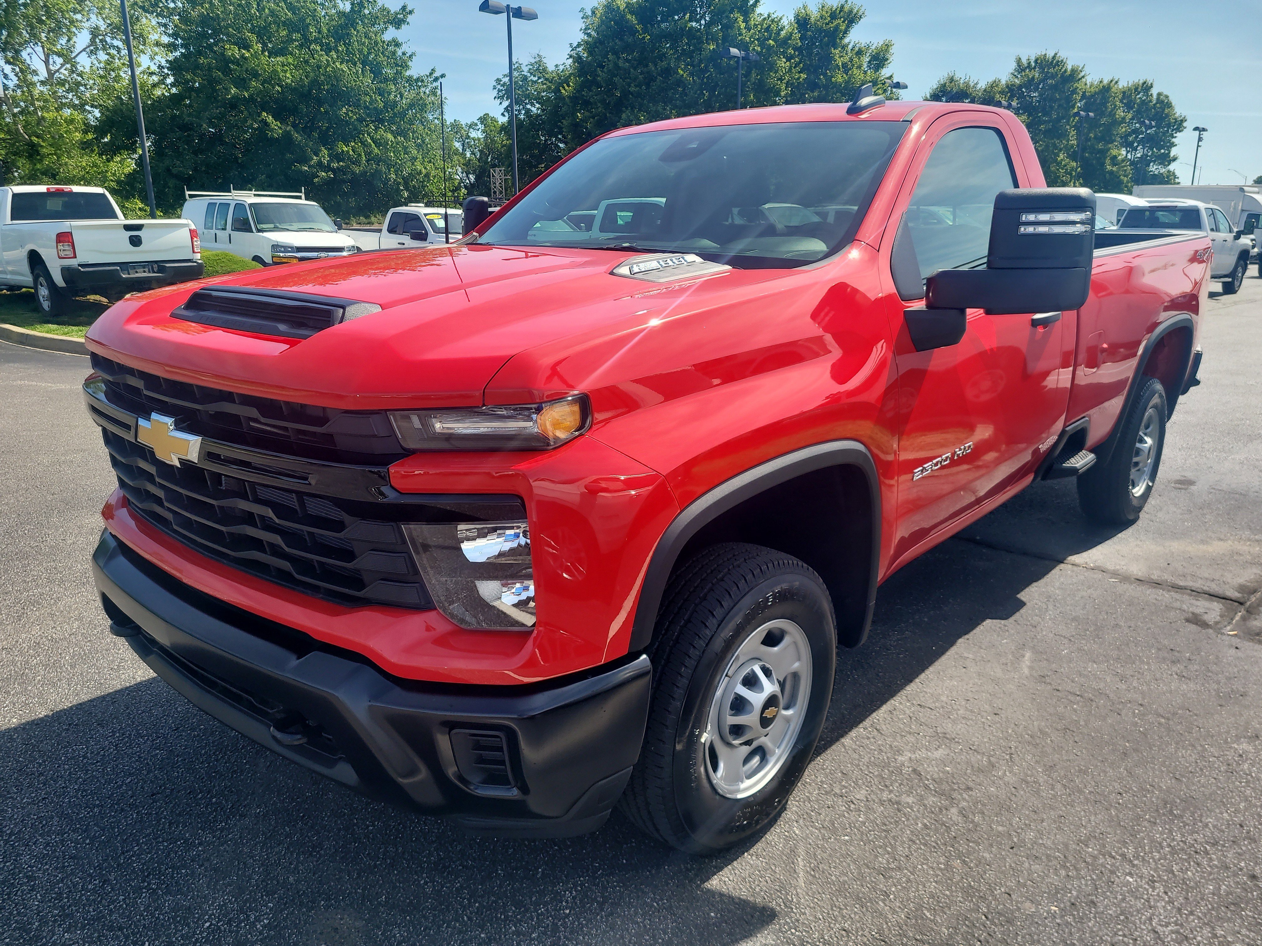 New 2024 Red Hot Chevrolet WT image 6