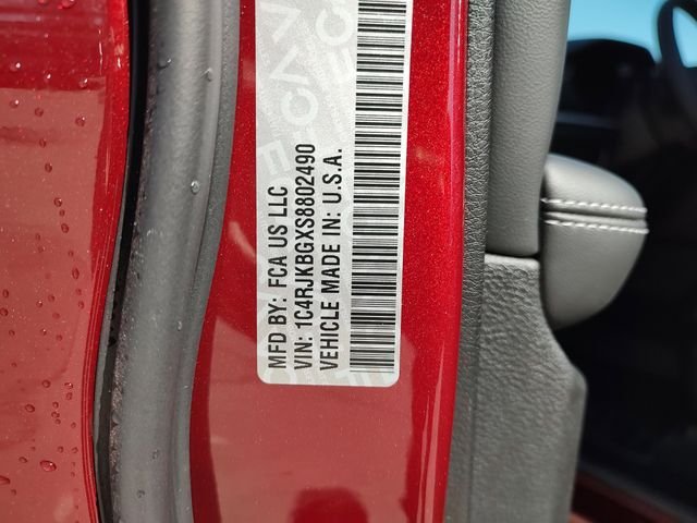 New 2025 Velvet Red Pearl-Coat Exterior Paint Jeep Limited image 36