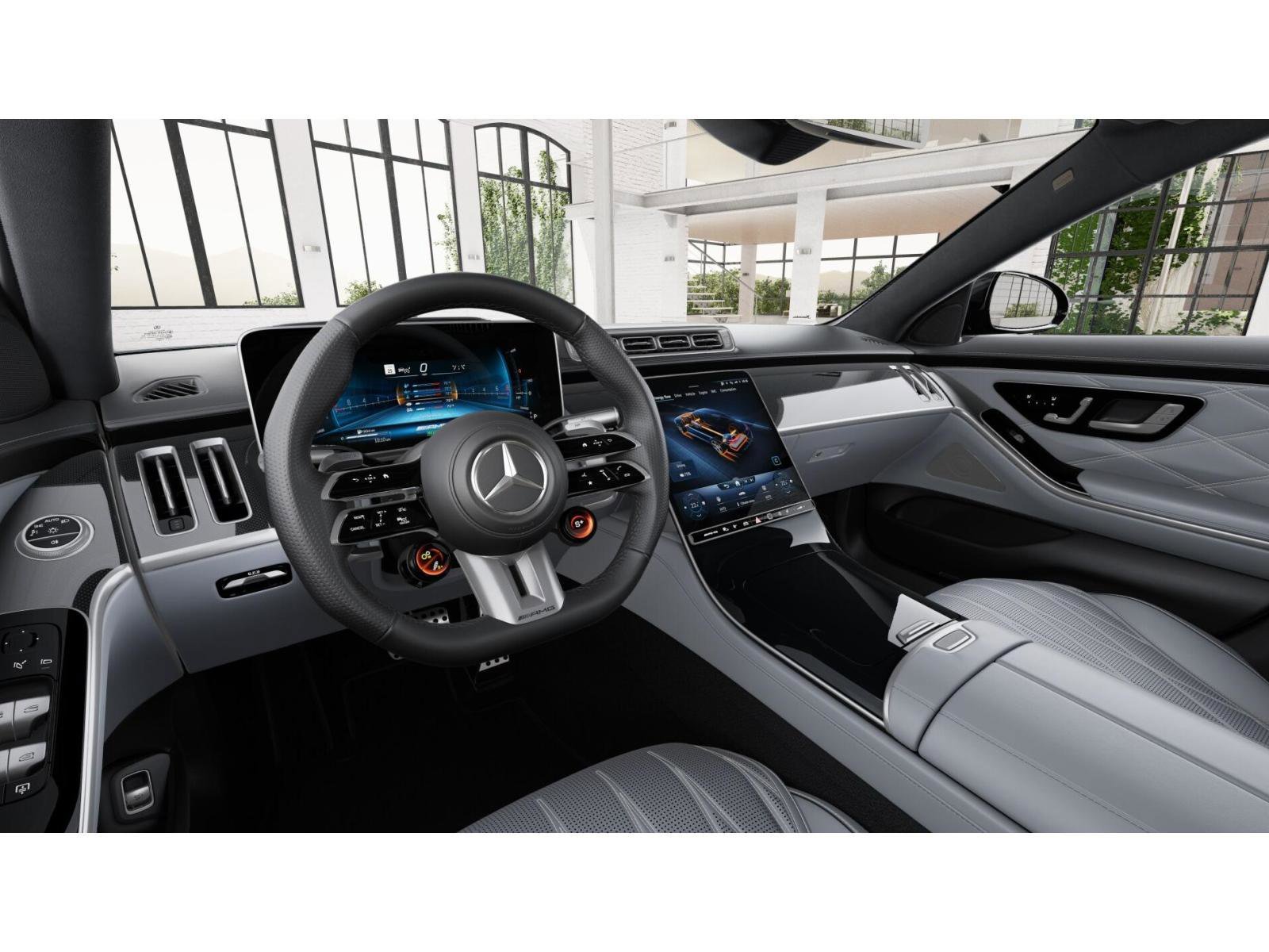 New 2026 CIRRUS SILVER Mercedes-Benz AMG® S 63 E image 3