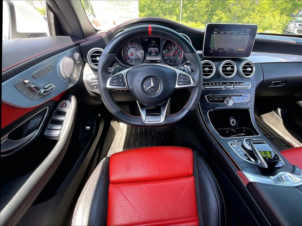 Used 2018 Polar White Mercedes-Benz C 63 S AMG® image 16