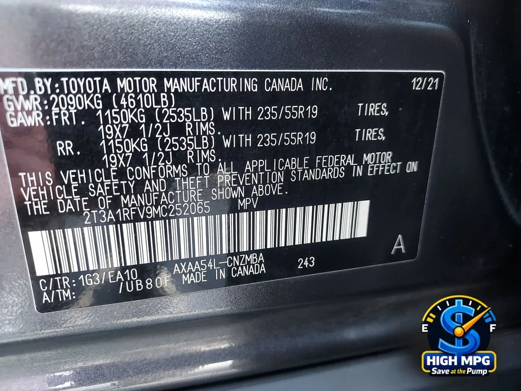 Used 2021 Gray Toyota XLE Premium image 32