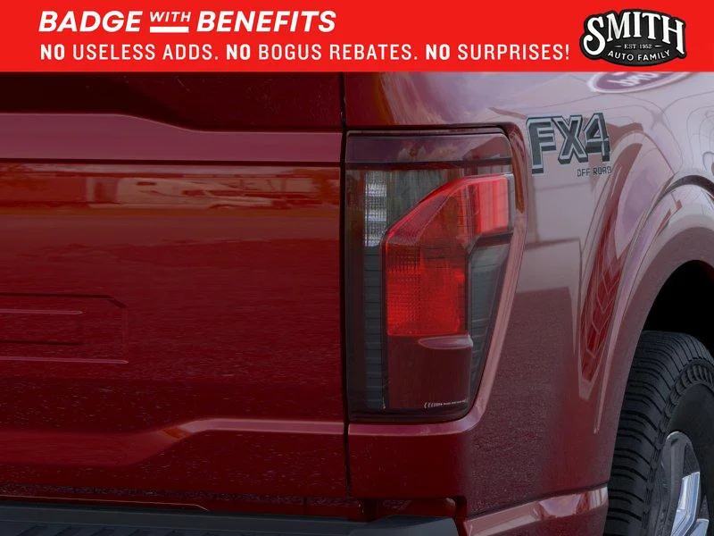 New 2025 Rapid Red Metallic Tinted Clearcoat Ford XLT image 22