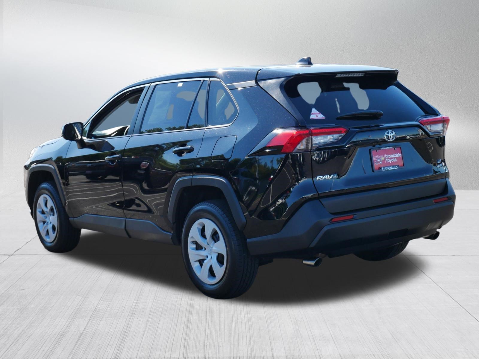 Certified Used 2025 Midnight Black Metallic Toyota LE image 5