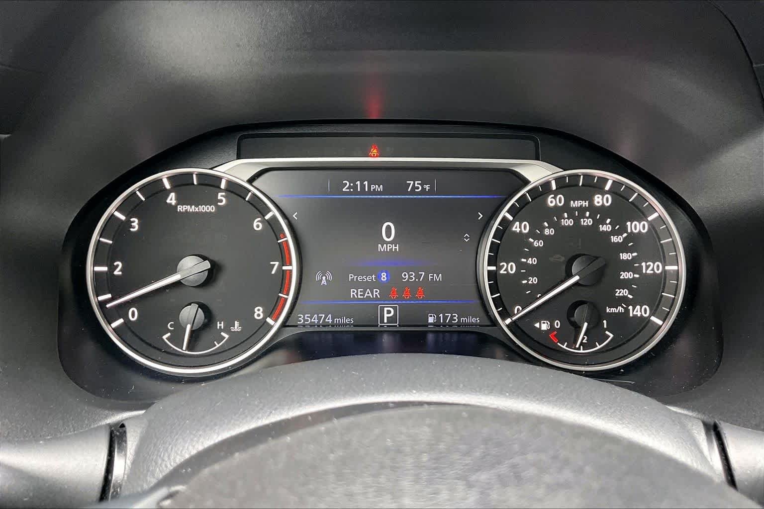 Used 2025 Garnet Pearl Metallic Nissan SV image 25
