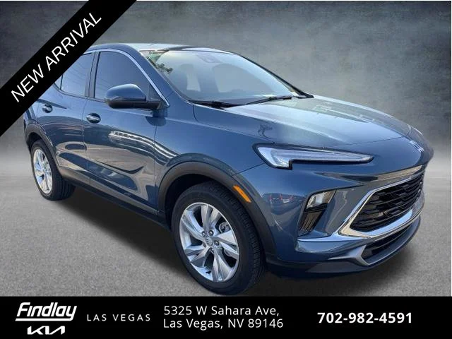 Used 2024 Blue Buick Preferred image 3