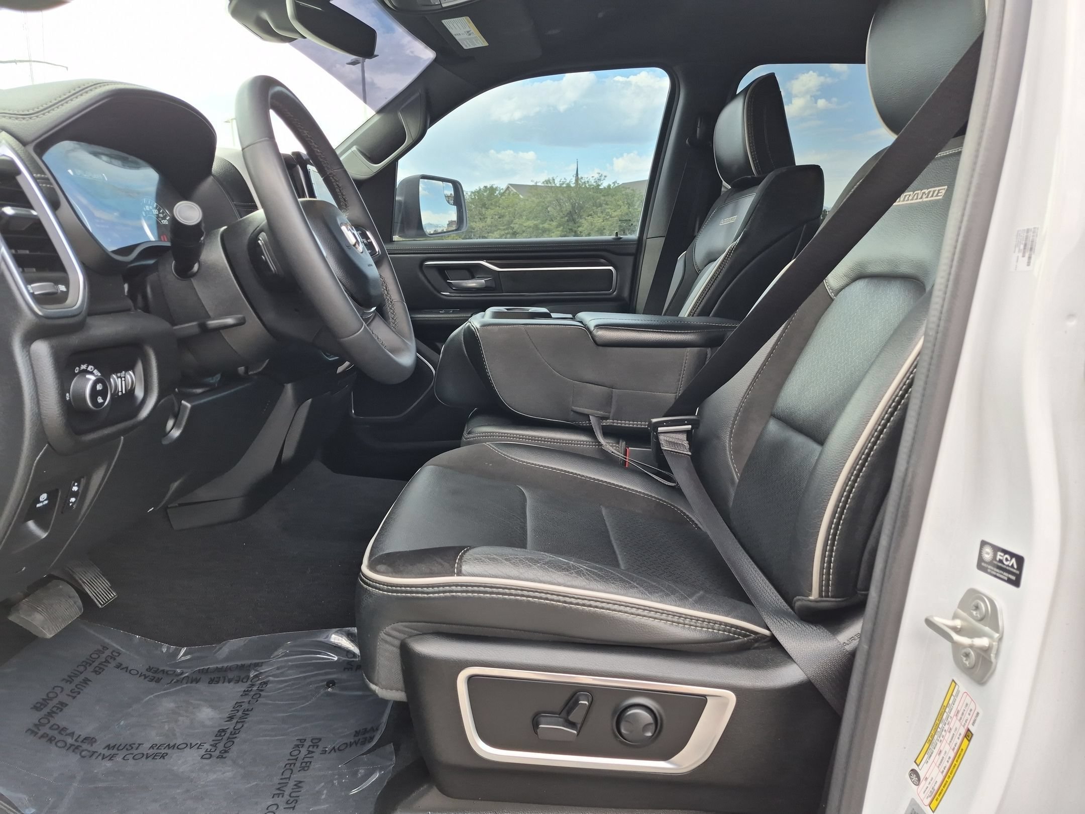 Used 2025 Bright White Clearcoat Ram Laramie image 15