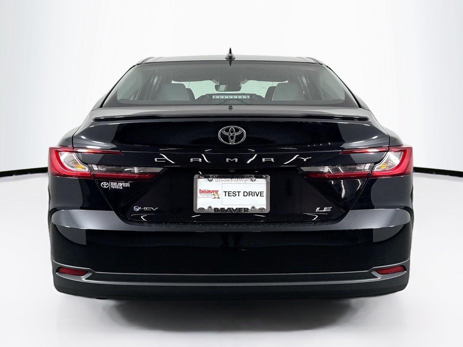 New 2026 Midnight Black Metallic Toyota LE image 7