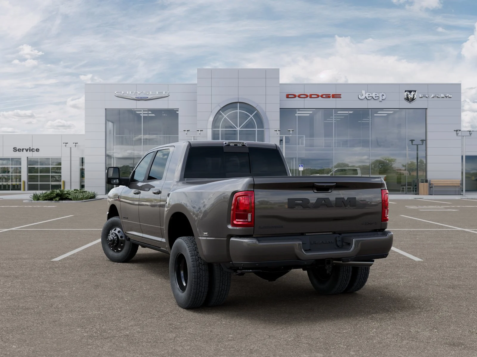 New 2026 Granite Crystal Metallic Clear-Coat Exterior Paint RAM Laramie image 31