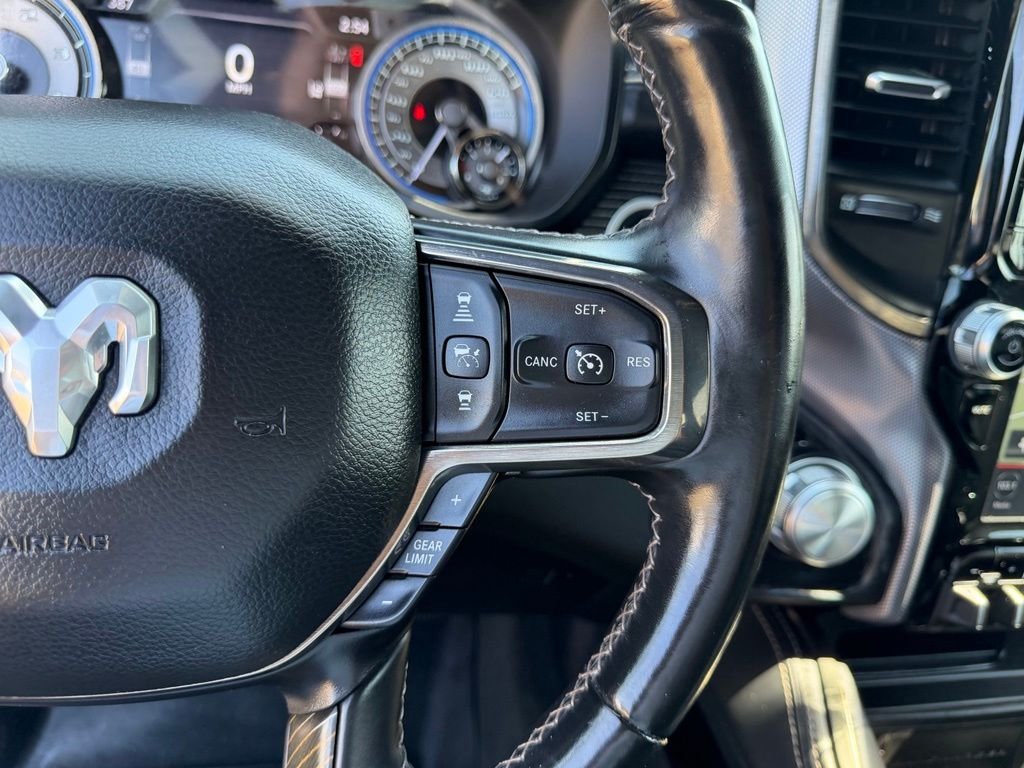 Used 2021 Diamond Black Crystal Pearlcoat Ram Limited image 19