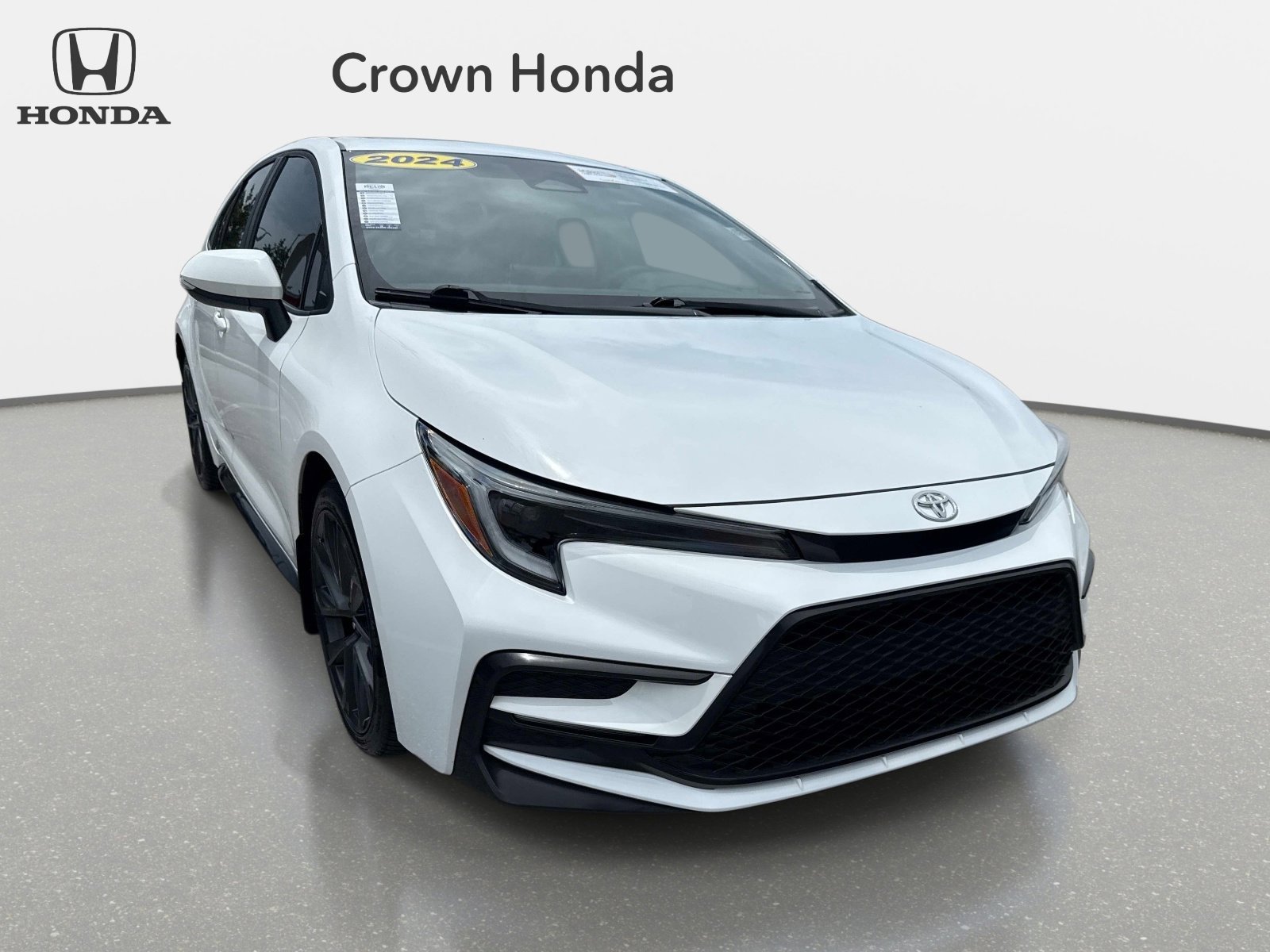 Used 2024 Midnight Black Metallic Toyota XSE image 7