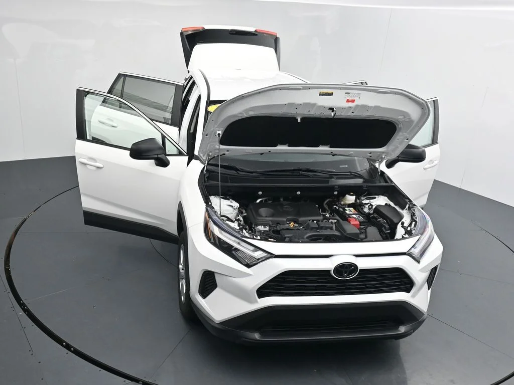 Used 2024 White Toyota LE image 35