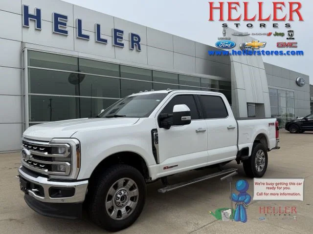 Used 2024 Oxford White Ford Lariat image 1