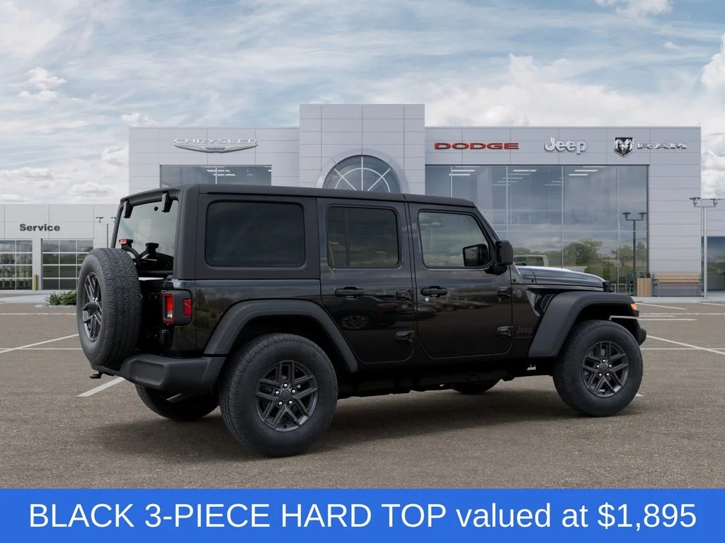 New 2026 Black Jeep Sport S image 4