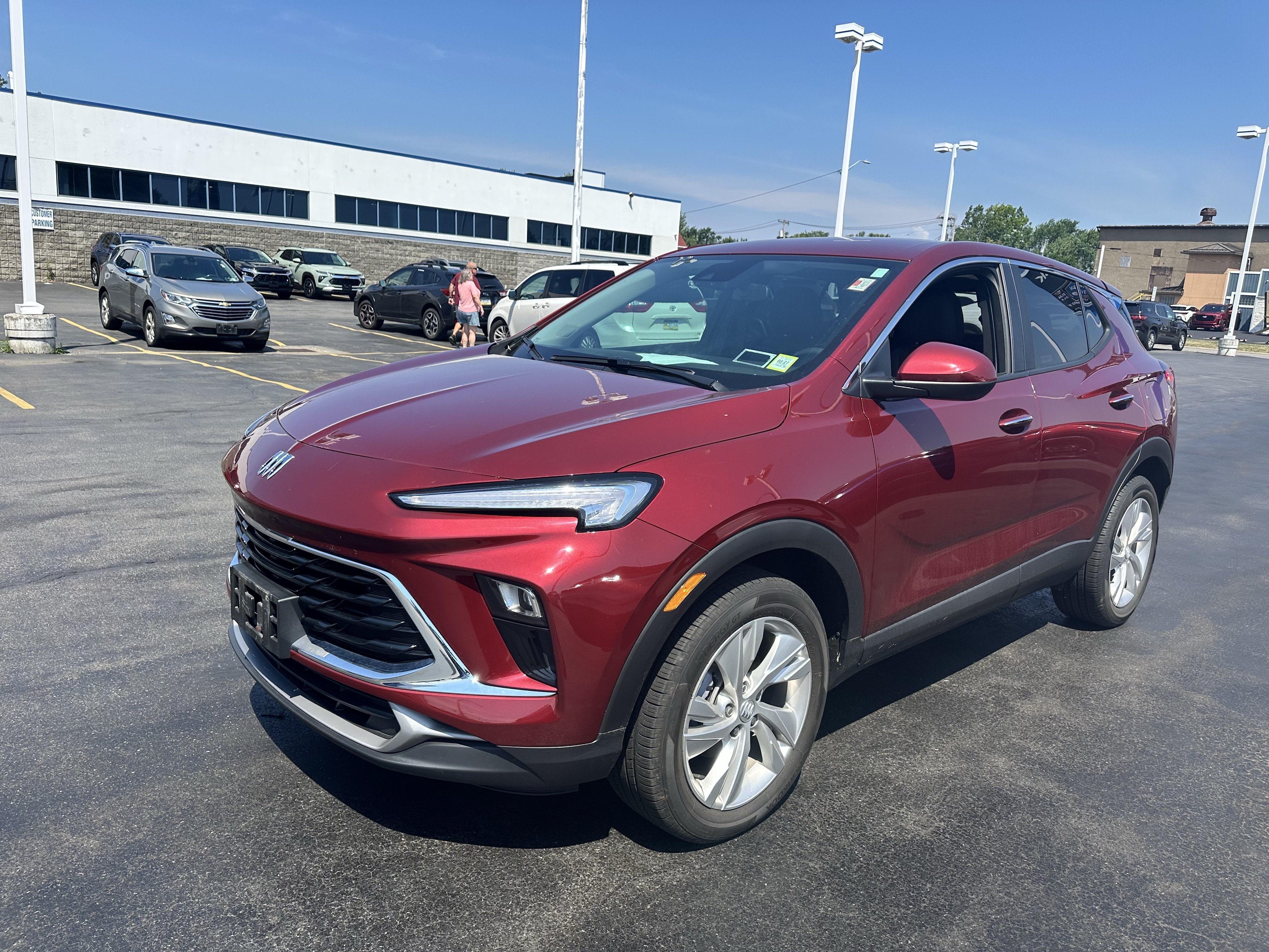 Used 2024 Cinnabar Metallic Buick Preferred image 3