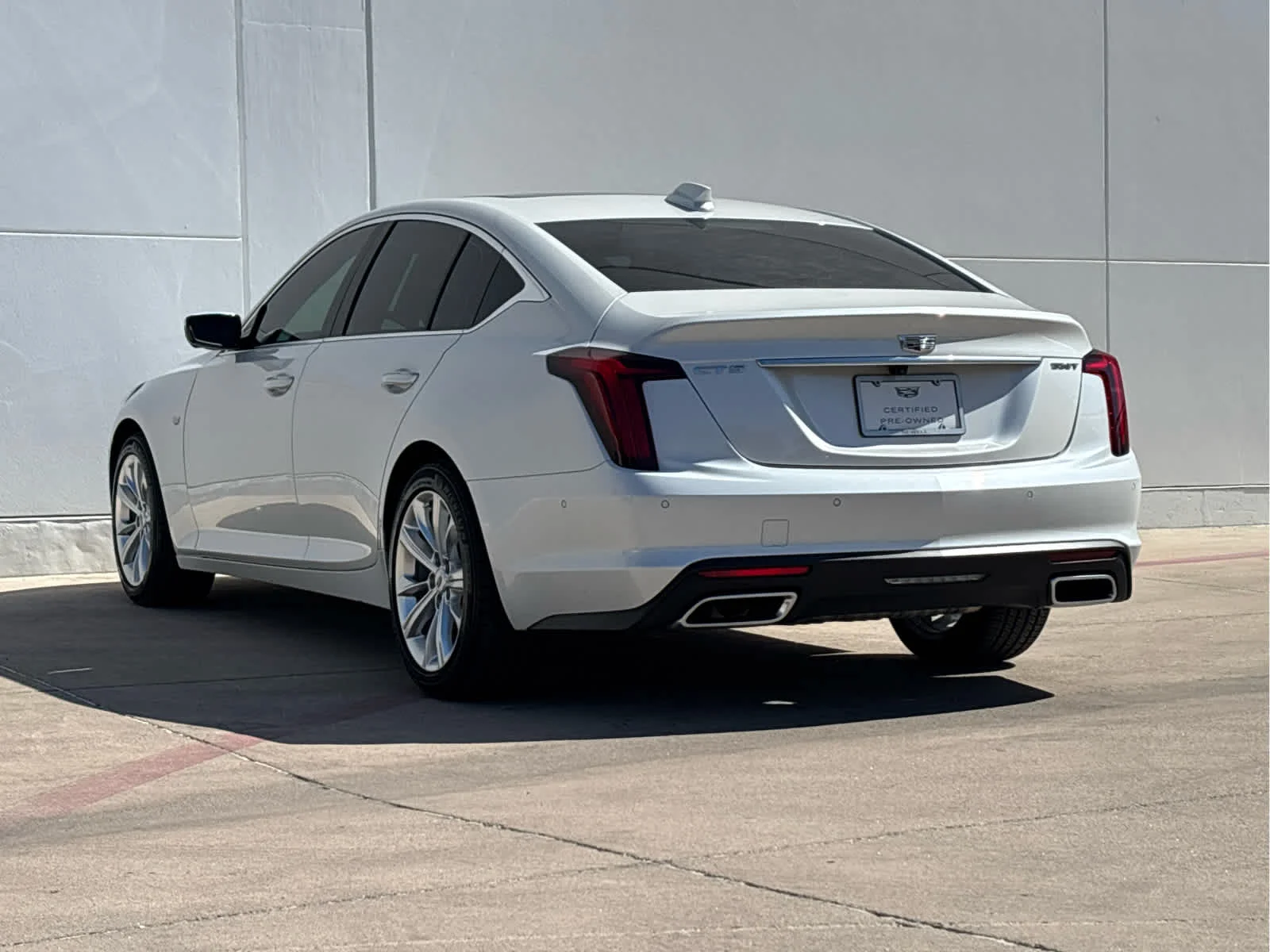 Certified Used 2025 Crystal White Tricoat Cadillac Premium Luxury image 6