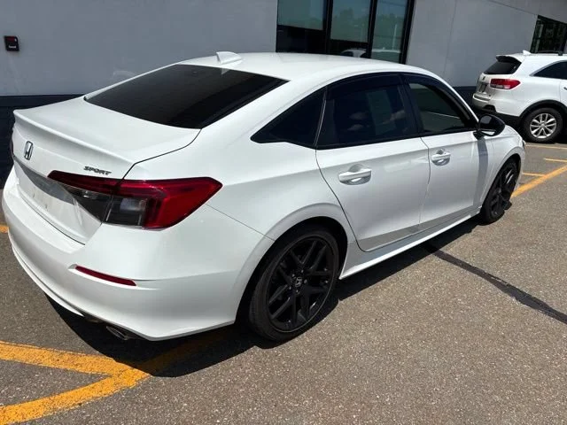 Used 2023 Platinum White Pearl Honda Sport image 5