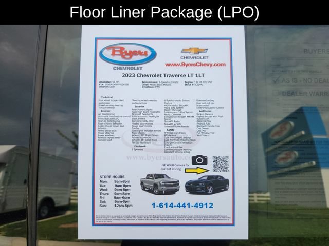 Used 2023 MOSAIC BLACK METALLIC Chevrolet LT Cloth image 13
