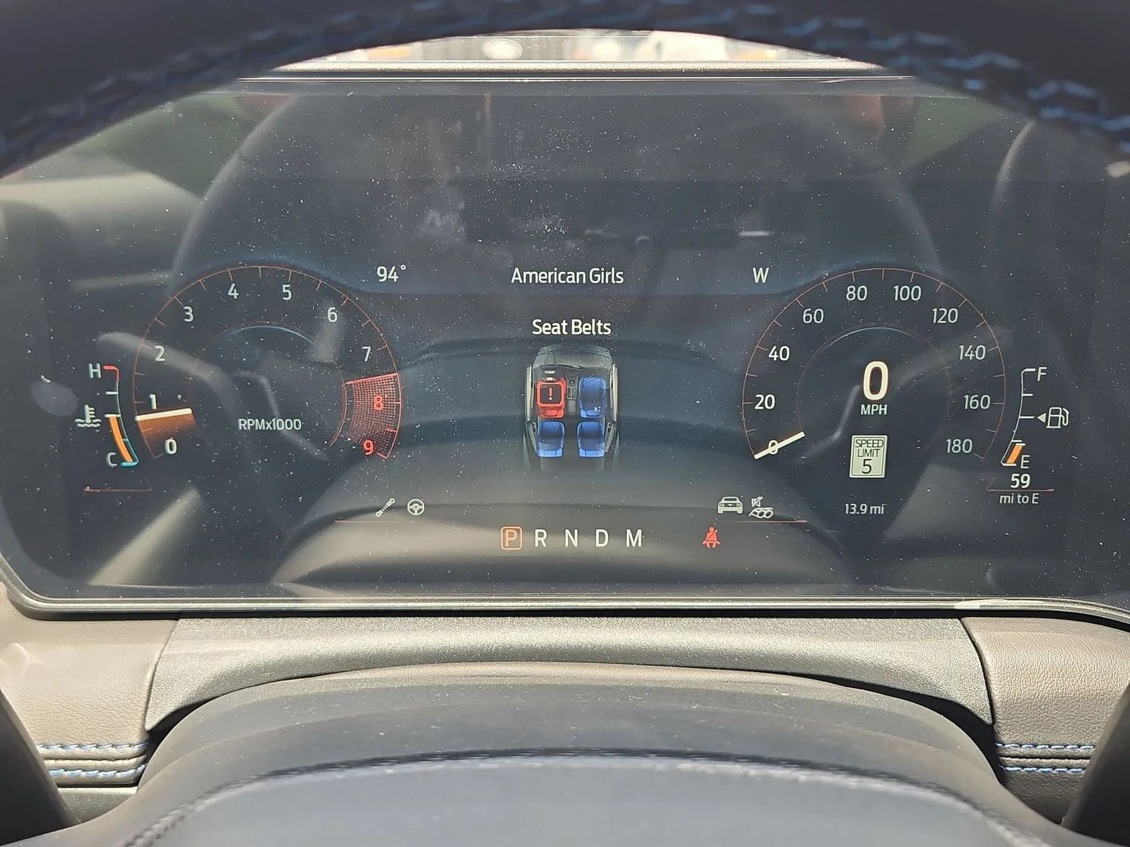 New 2026 Blue Ember Metallic Ford Dark Horse® Premium image 15