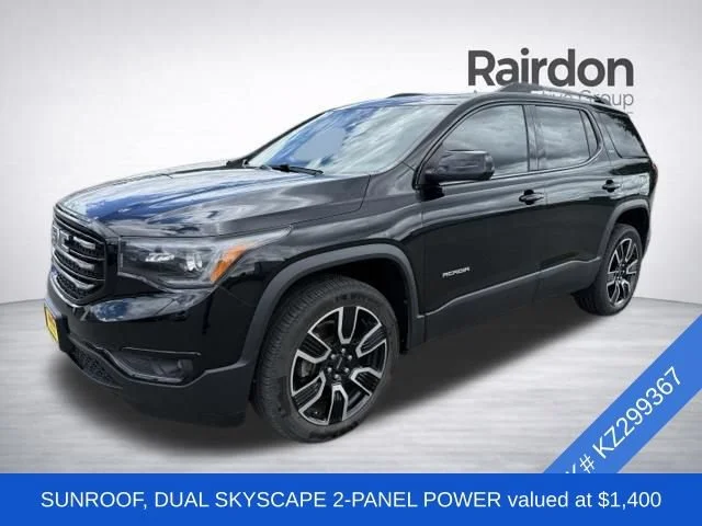 Used 2019 Ebony Twilight Metallic GMC SLT-1 image 3