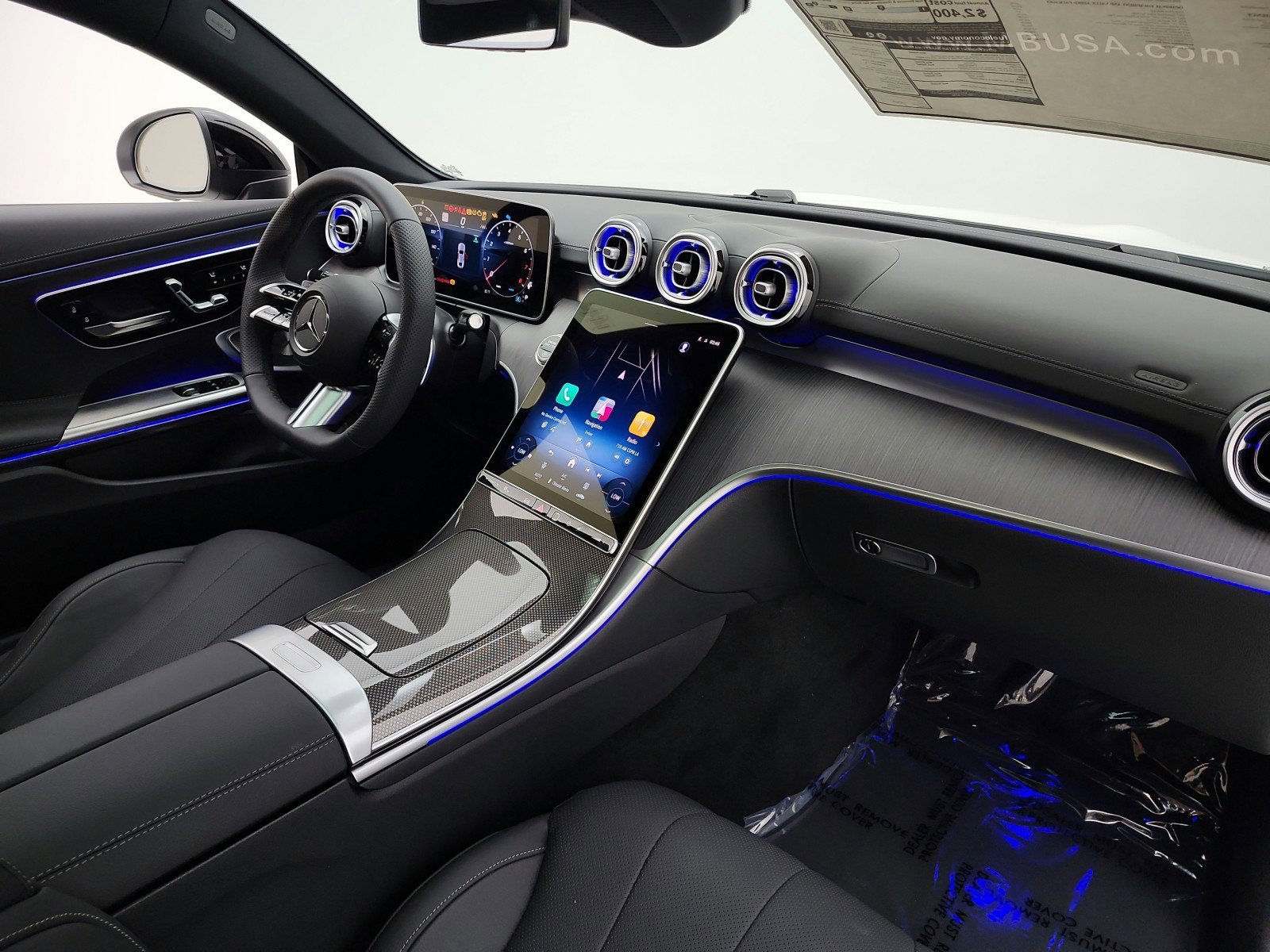 New 2026 Polar White Mercedes-Benz CLE 450 4MATIC® Coupe image 34