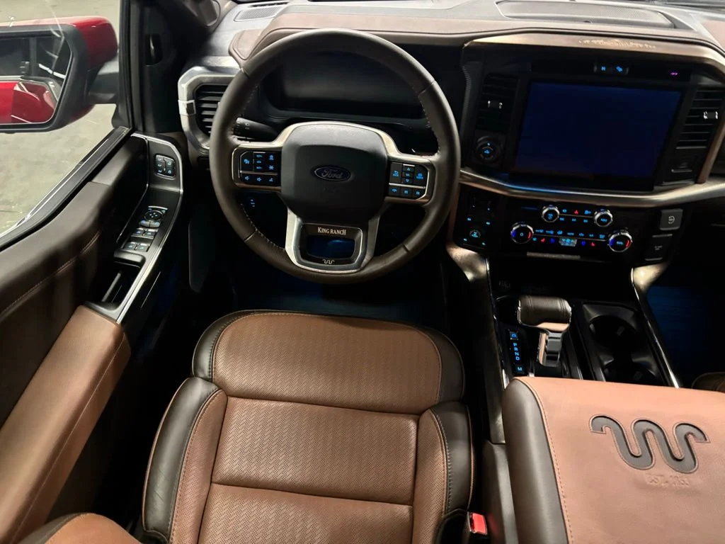Used 2025 Red Ford King Ranch image 13