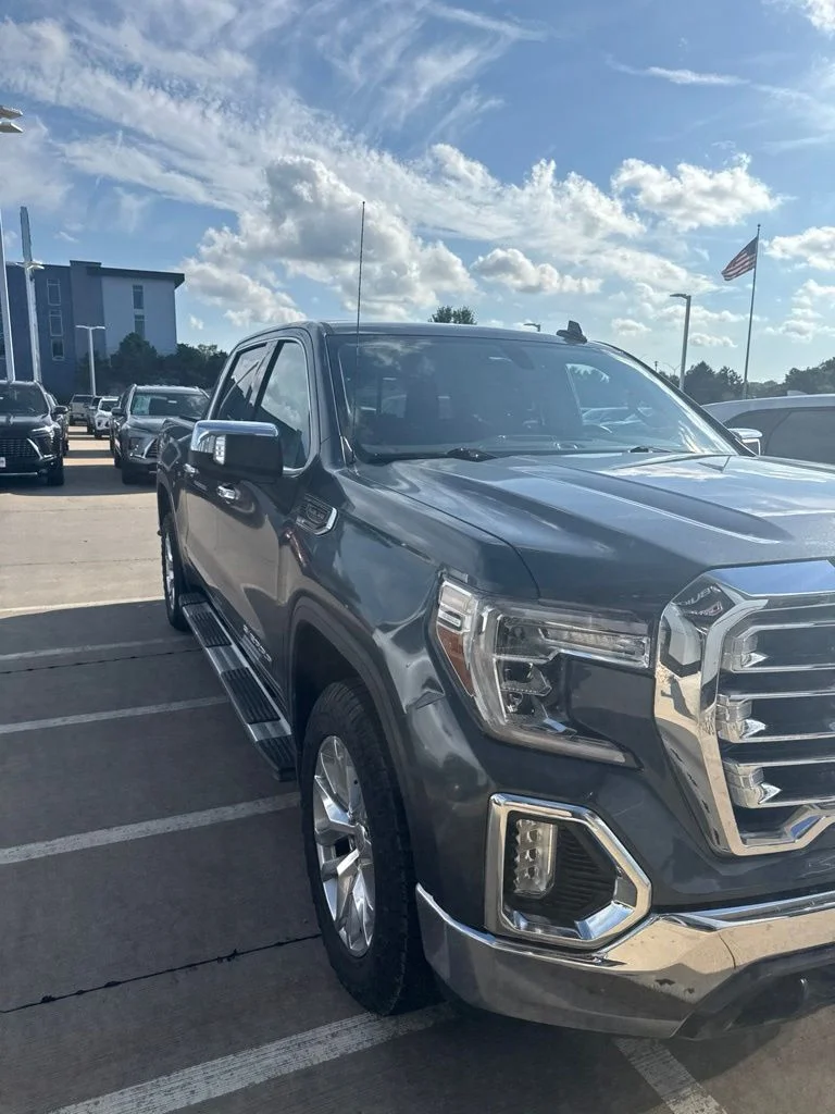 Certified Used 2021 Blue GMC SLT image 2