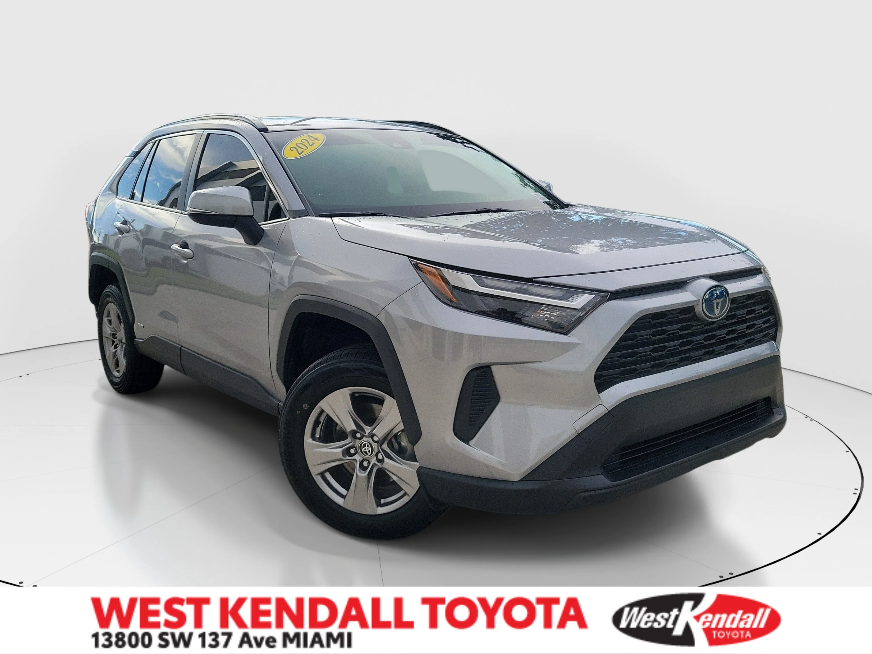 Used 2024 Silver Sky Metallic Toyota LE image 1