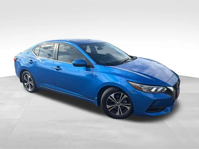 Certified Used 2023 Blue Nissan SV image 1