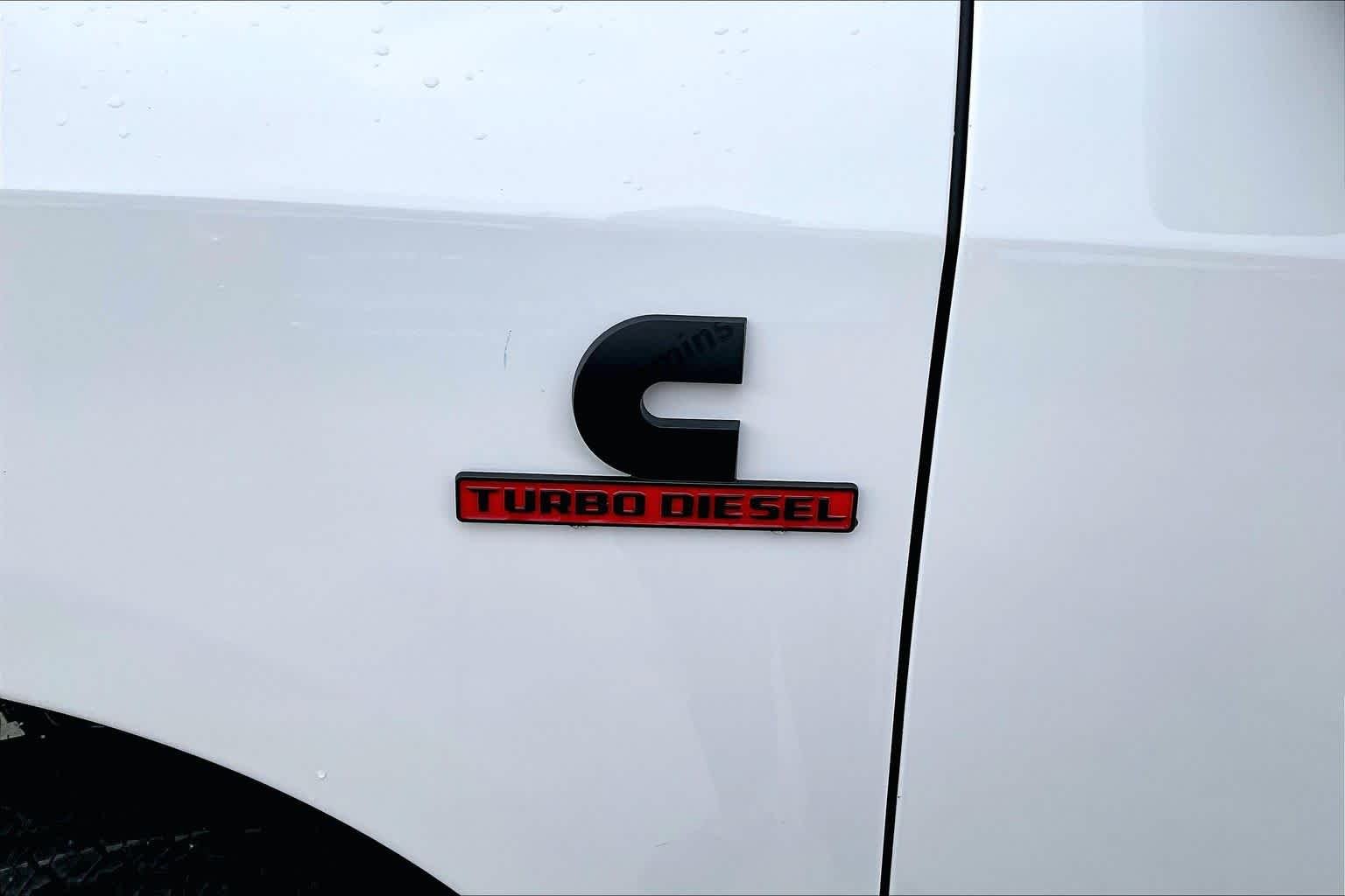 New 2026 Bright White Clearcoat RAM Black Express image 16