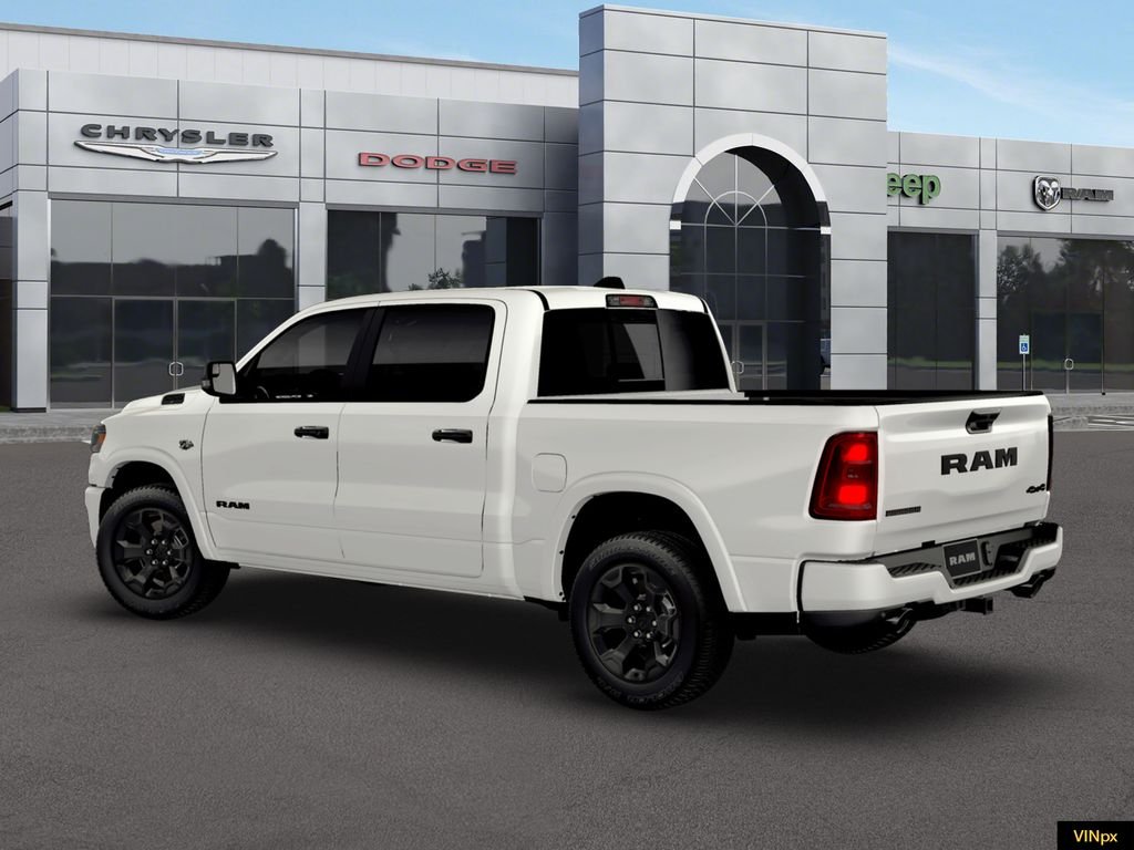 New 2026 Bright White Clear-Coat Exterior Paint RAM Big Horn/Lone Star image 4