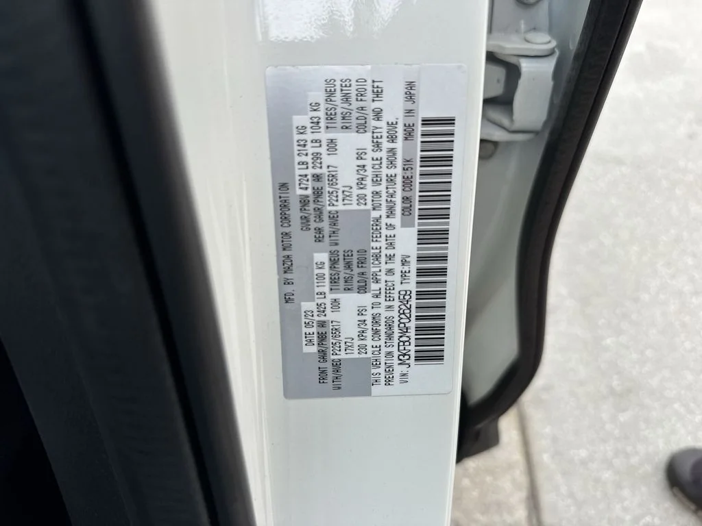 Certified Used 2023 White Metallic Mazda 2.5 S Preferred Package image 61