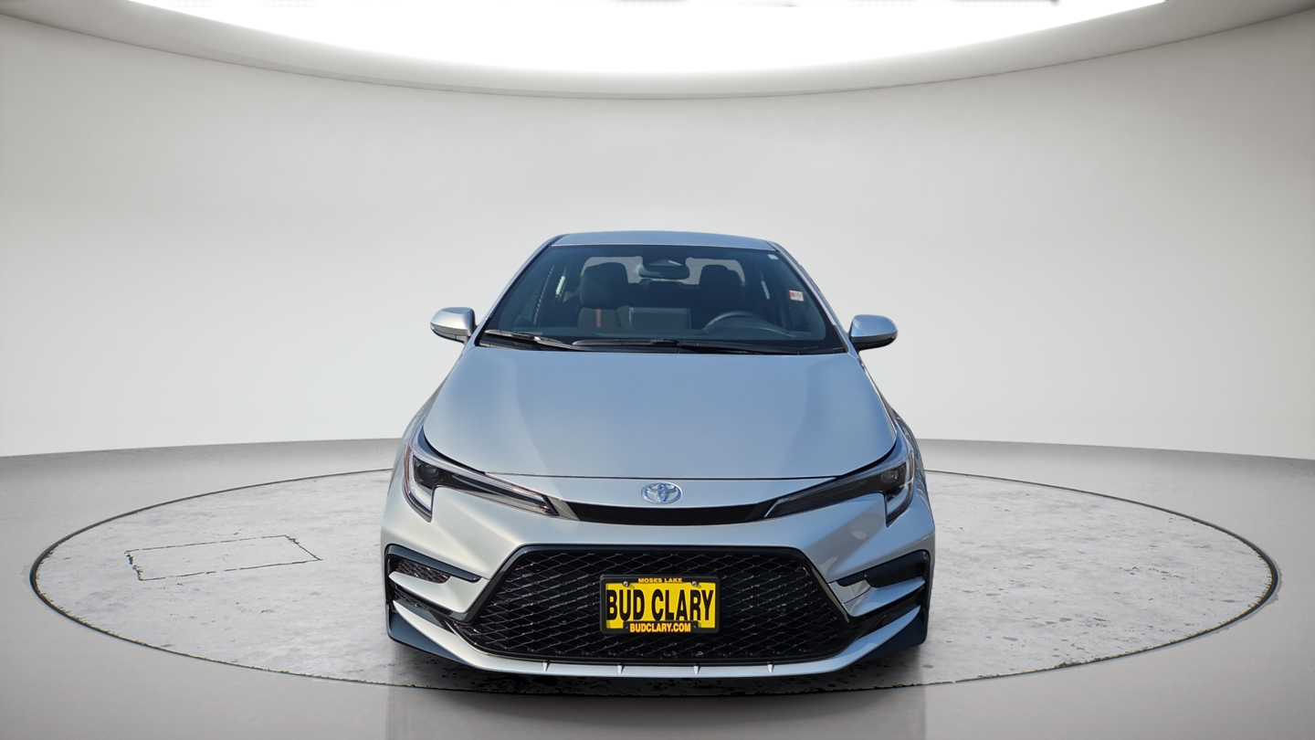New 2026 Classic Silver Metallic Toyota Hybrid SE image 3