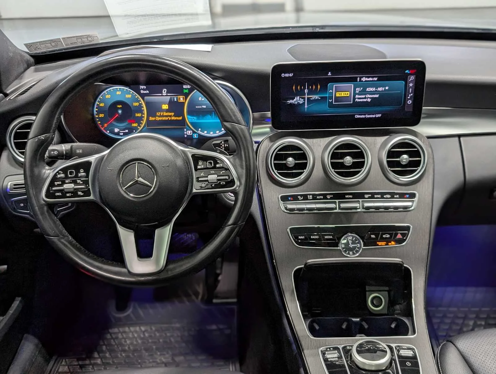 Used 2021 Selenite Grey Metallic Mercedes-Benz C 300 image 5
