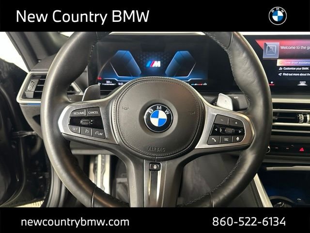 Used 2024 Black Sapphire Metallic BMW M440i xDrive image 15