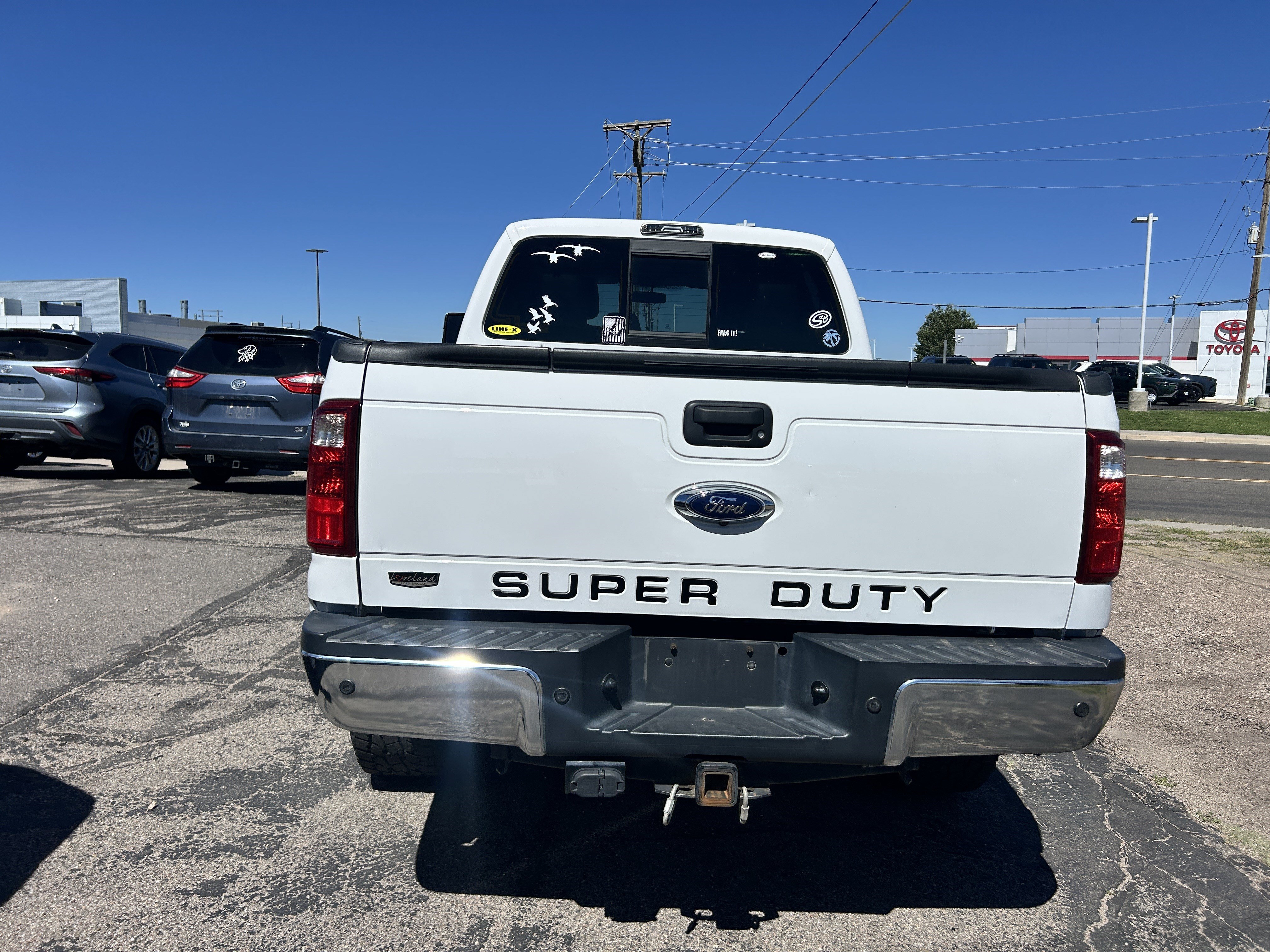 Used 2015 Oxford White Ford Lariat image 4