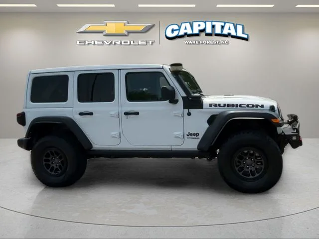 Used 2022 White Jeep Unlimited Rubicon image 7