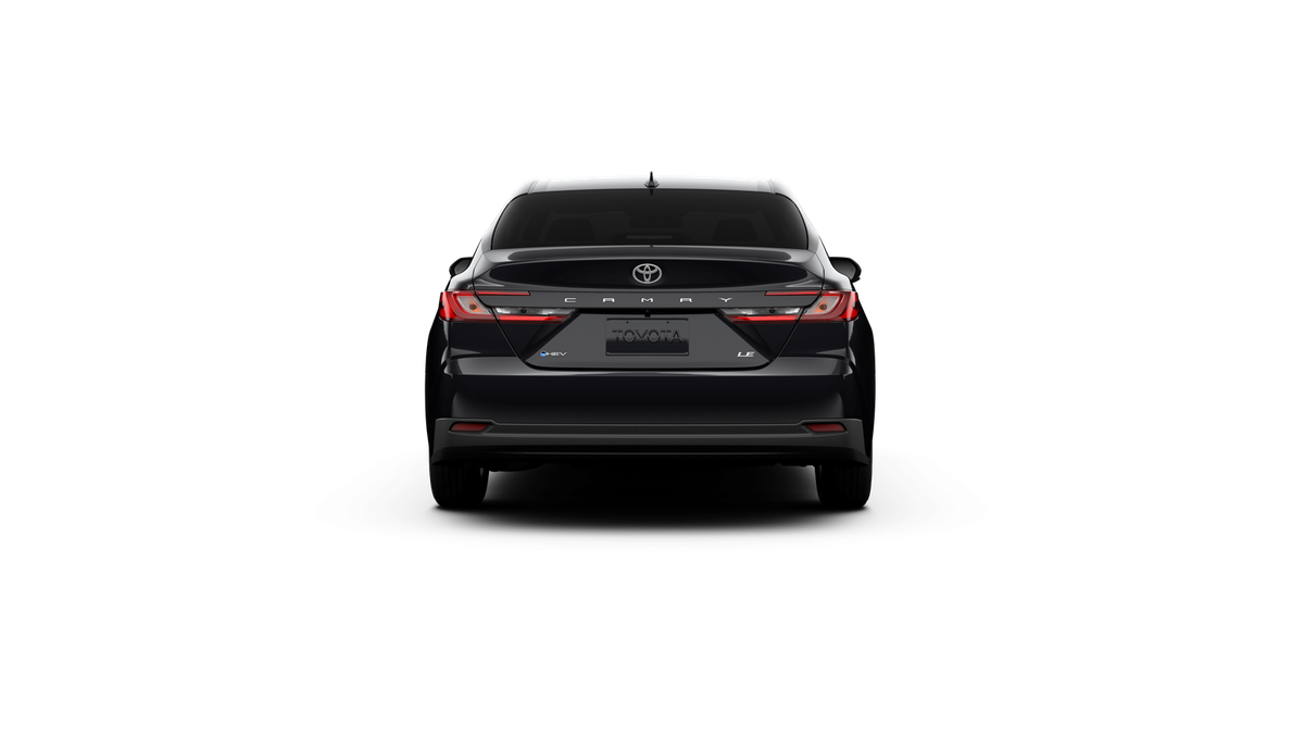 New 2026 Midnight Black Metallic Toyota LE image 8