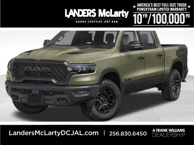 New 2026 RAM 1500 Rebel Crew Cab in Huntsville #TN440499 | Landers