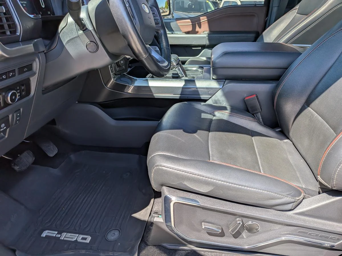 Used 2023 Black Ford Lariat 4wd Supercrew image 13