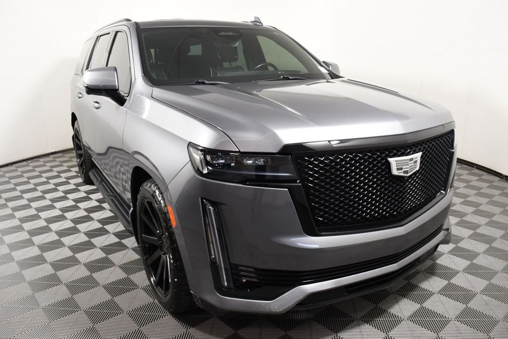 Used 2021 Satin Steel Metallic Cadillac Sport image 9