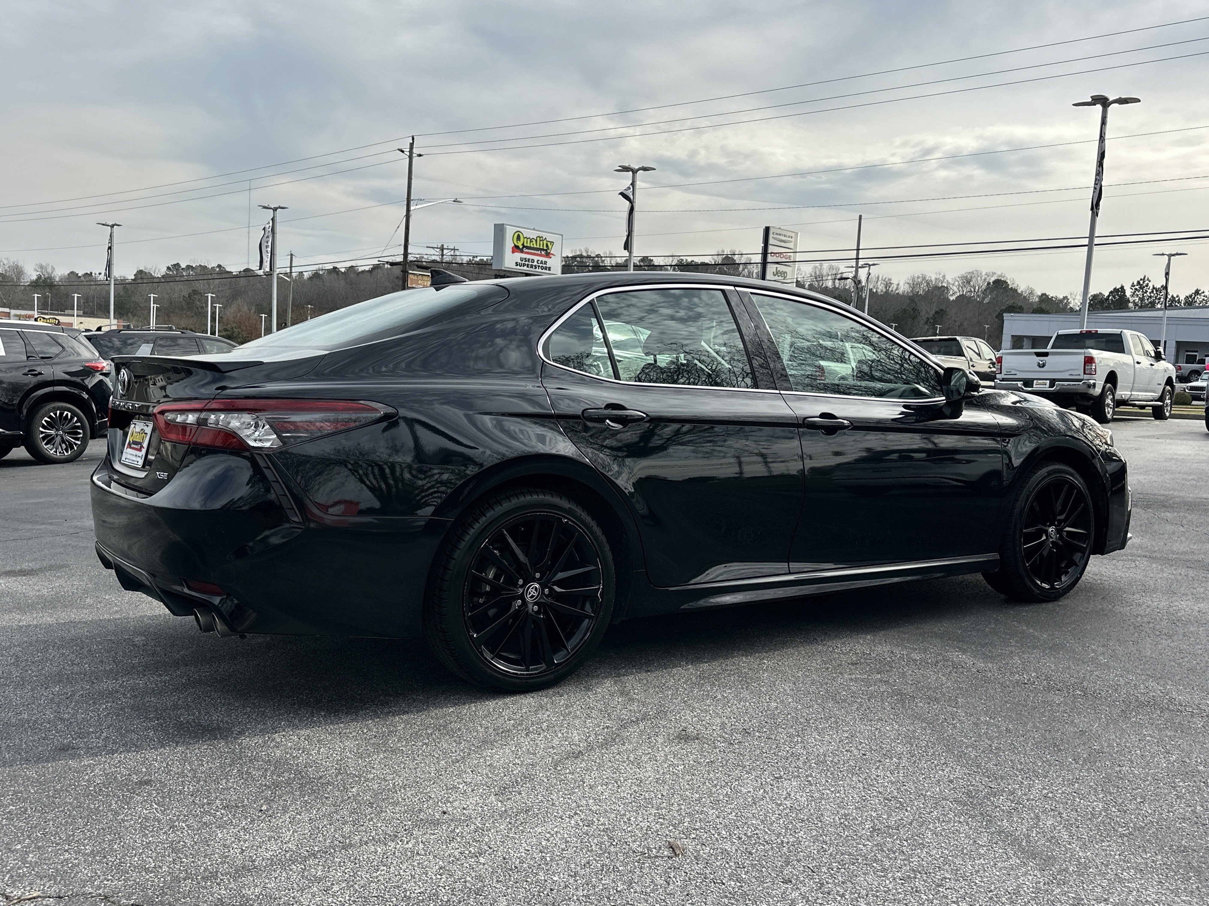 Used 2024 Black Toyota XSE image 8