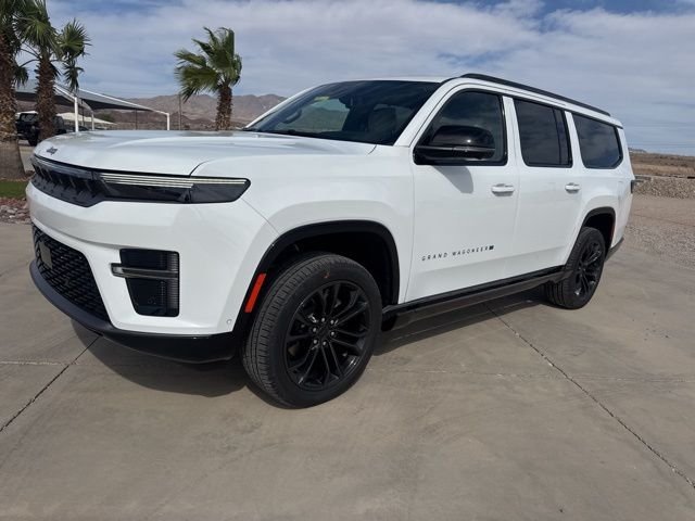 New 2026 Bright White Clear-Coat Exterior Paint Jeep Summit Obsidian image 1