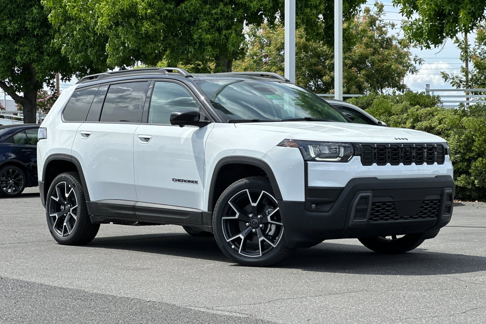 New 2026 Bright White Clearcoat Jeep Overland image 2