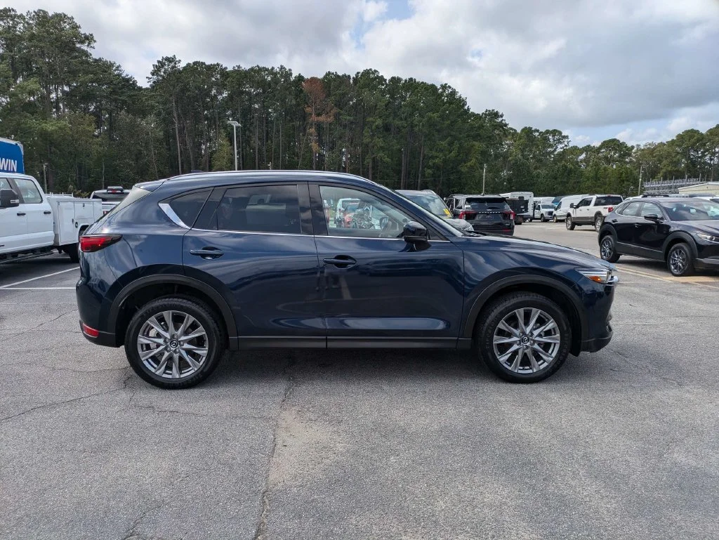 Used 2021 Blue Mazda Grand Touring image 3
